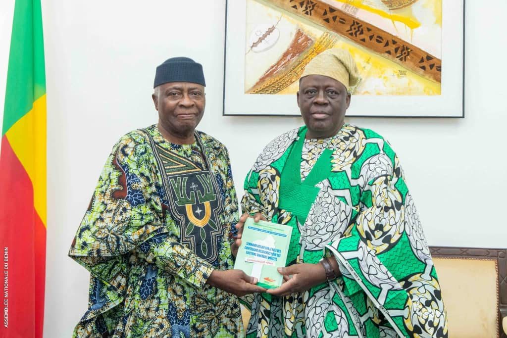 Promotion de la paix au Bénin : Michel Alokpo et les jeunes parlementaires en parlent avec le Président Vlavonou