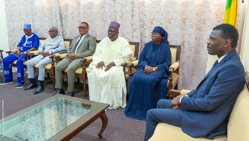 Audience à l&rsquo;Assemblée nationale : Le PAN Joseph Fifamè DJOGBENOU reçoit les félicitations de la Haute Direction Politique du parti UP le Renouveau
